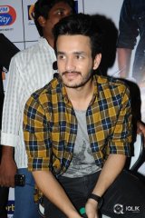 Akhil Movie Promotions at Inorbit Mall